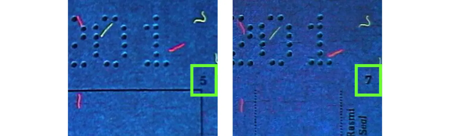 forgery of passport pages